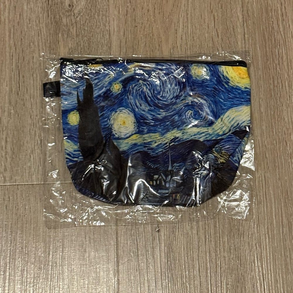 Starry Night inspired by Van Gogh Cosmetic Pouch